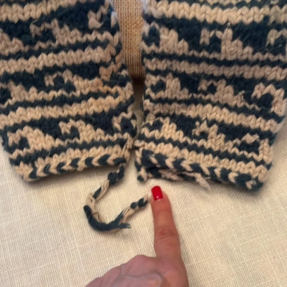 VTG Handknit Wool Mittens